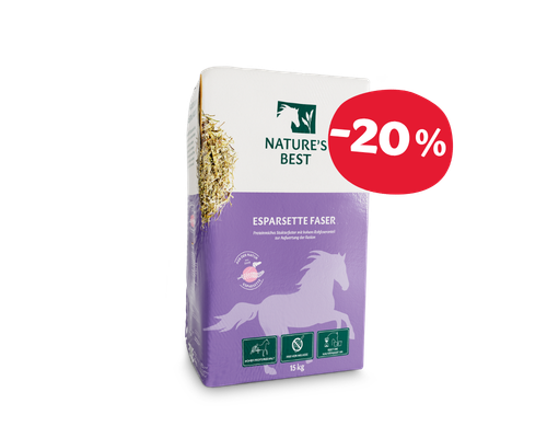NATURE'S BEST Esparsette Faser